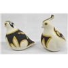 Image 2 : 2 Acoma Quail Pottery - S Chino