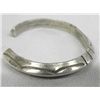 Image 3 : Navajo Sterling Silver Hand Forged Bangle Bracelet