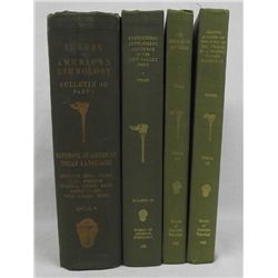Four Bureau of American Ethnology History Books