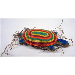 Sioux Beaded Turtle Umbilical Cord Fetish