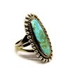 Image 2 : Navajo Turquoise and Sterling Ring Vintage