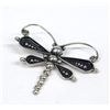 Image 1 : Navajo Sterling Dragonfly Pendant by C. Smith