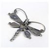 Image 3 : Navajo Sterling Dragonfly Pendant by C. Smith