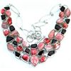Image 1 : Rhodochrosite & Garnet Necklace