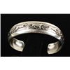 Image 1 : Sterling Running Horses Design Cuff Bracelet