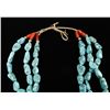 Image 2 : Sleeping Beauty Turquoise 3 Strand Necklace