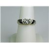 Elegant 14K White Gold Ladies Ring
