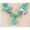 Image 2 : High Quality Turquoise Fetish Necklace