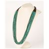 Image 1 : Navajo 8 Strand Turquoise Necklace