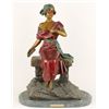Image 1 : Fine Art Colored Bronze Titled "The Gypsi"