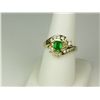 Image 2 : High Quality 14K Yellow Gold Ladies Ring