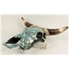 Image 2 : Turquoise Decorator Bull Skull