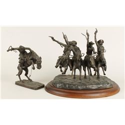 Lot of 2 Frederick Remington Reproductions