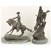 Image 1 : Lot of 2 Bronzes by Frederick Remington