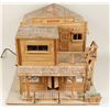 Image 1 : Lighted Miniature Handmade Saloon