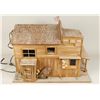 Image 3 : Lighted Miniature Handmade Saloon