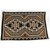 Image 1 : Navajo Textile All Natural Geometric Design Rug