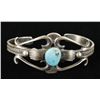 Image 1 : Sterling with Turquoise Cuff Bracelet