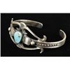 Image 2 : Sterling with Turquoise Cuff Bracelet