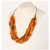 Image 1 : Beautiful Baltic 5 Strand Amber Necklace