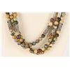 Image 2 : Santa Domingo 3 Strand Yellow Turquoise Necklace
