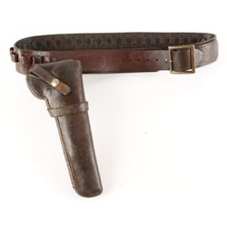 Pre-War Eubanks Leather Holster and Belt