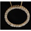 Image 2 : "Circle of Life" Diamond Necklace