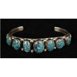 Sterling Silver Turquoise Cuff Bracelet