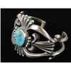 Image 2 : Ladies Turquoise Cuff Bracelet by H Bits