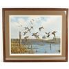 Image 1 : Fine Art Print Depicting "Mallards in Flight"