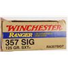 Image 2 : .357 Sig Winchester Ranger Ammo