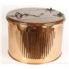 Image 1 : Antique Copper Wash Basin with Hinged Wood Top