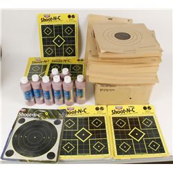 Paper Targets & 8 Bottles of Dillion Rapid Polish