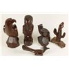 Image 1 : 5 Iron Wood Figures