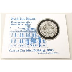 Nevada State Museum 1oz. Silver Coin and Watch