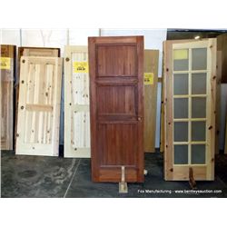 Finished Interior Door-Oak-Butcher Block, 30x80