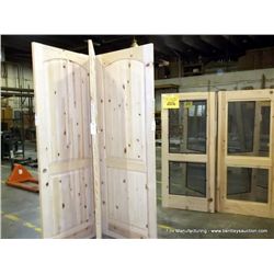 Exterior Door-Pine, 30"x96"