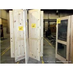 Exterior Door-Pine, 30"x96"