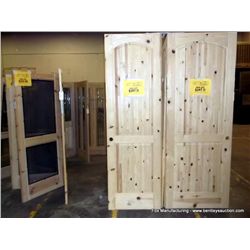 Exterior Door-Pine, 30"x96"