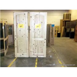 Exterior Door-Pine, 30x96