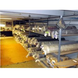 12 ROW METAL RACK 4 SECTIONS