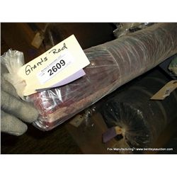 6 YARDS GRANTS RED FABRIC