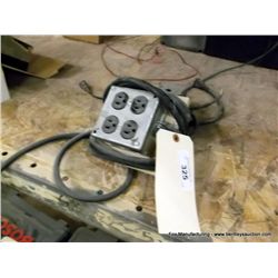4 Way Electrical Box with Cord