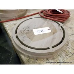 Wooden Circles, Qty=2, (2X The Money)