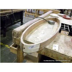 Oval Shaped Wood Cut Outs (2X The Money)