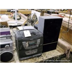Sony Radio with Speakers