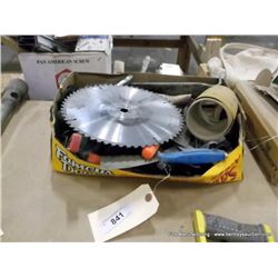 Box: Assorted Parts/Tools