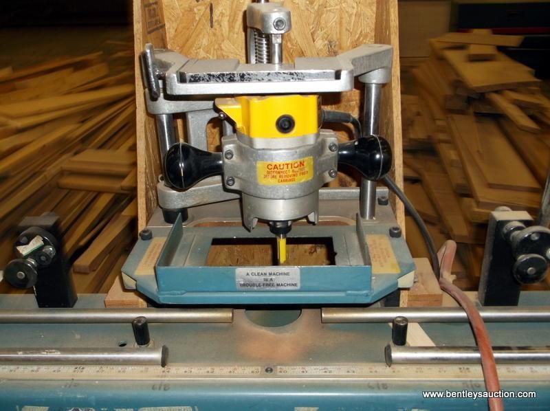 Jambstrike Router Jig Norfield 250M SN: SR2281M Strike Jamb Router 90 Amp. 120 Volt