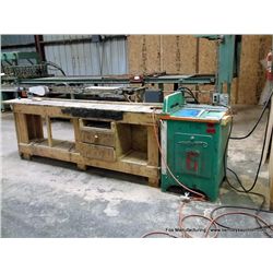 Whirl Wind Model 212L Semi Auto Pneumatic Cut Off Saw Sn: 938884 220V