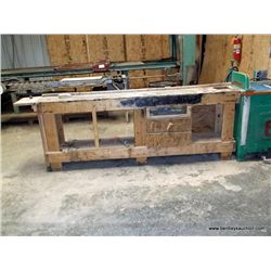 8' Wood Workbench